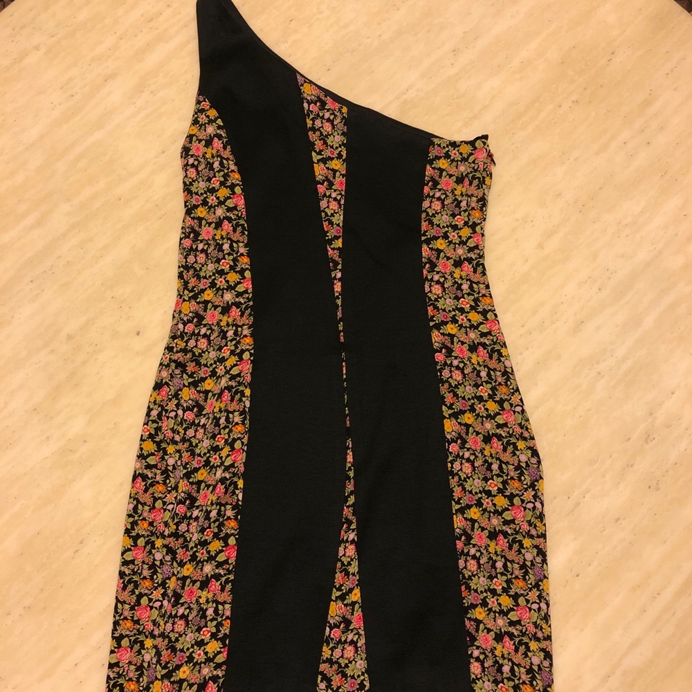Auth New RAG & BONE Floral Printed Mini Dress S | US 2